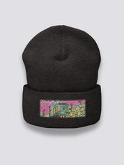 Gorro Japonés Old School - きゅうへい Gris Oscuro - Ropa Japonesa
