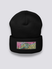 Gorro Japonés Old School - きゅうへい Negro - Ropa Japonesa