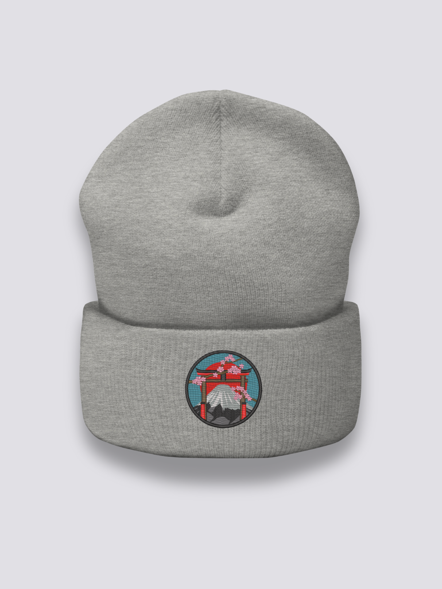 Gorro Japonés Tradicional - 伝統的 Gris Jaspeado - Ropa Japonesa