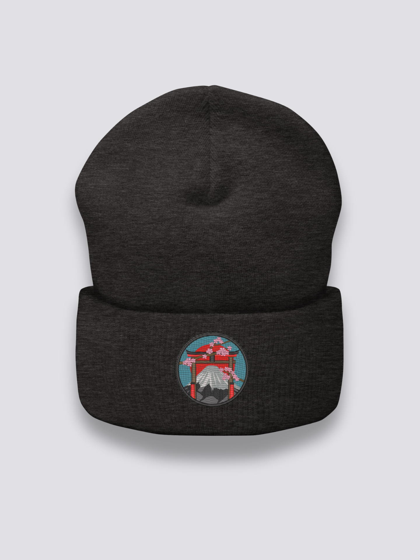 Gorro Japonés Tradicional - 伝統的 Gris Oscuro - Ropa Japonesa