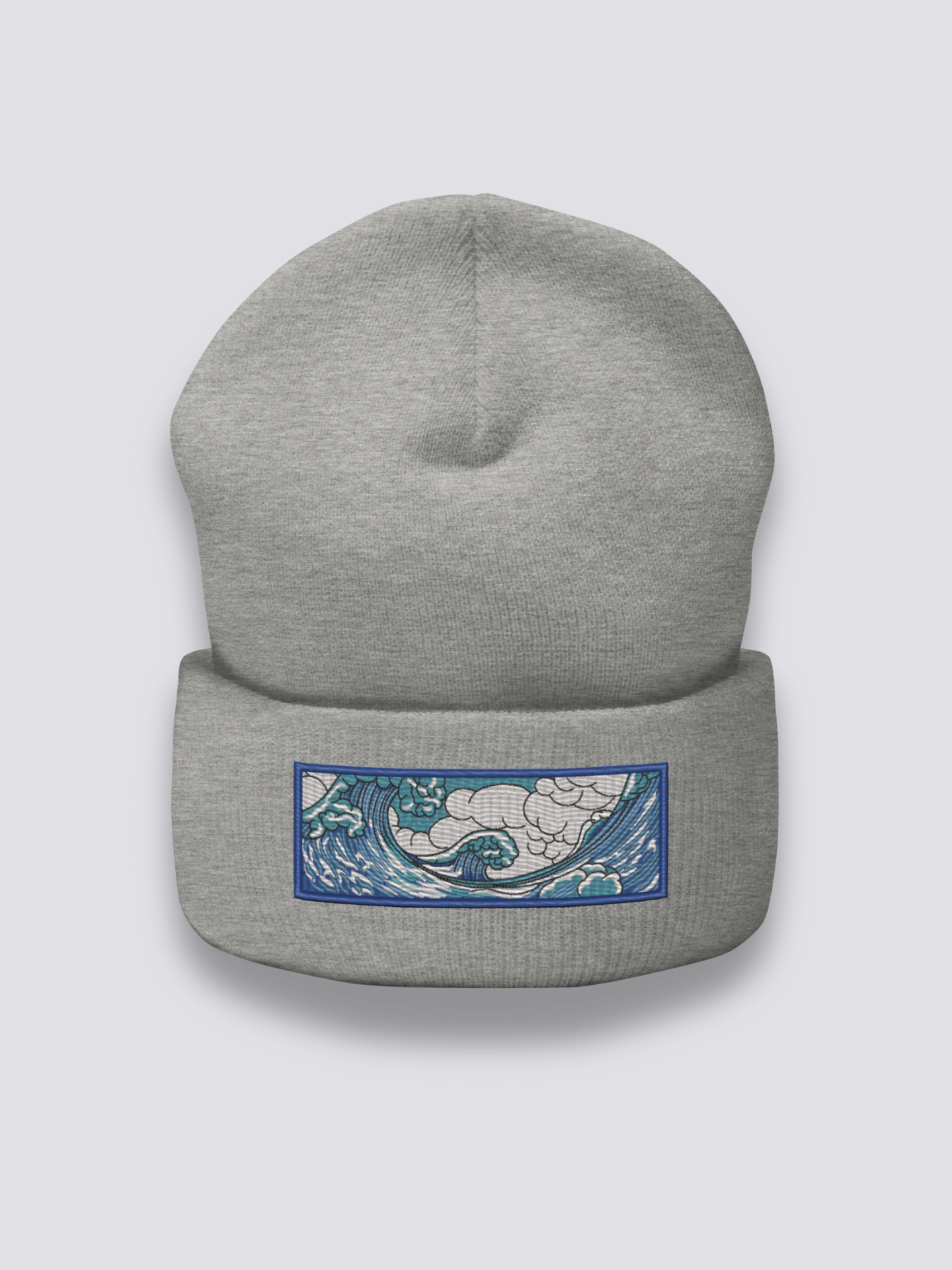 Gorro Kanagawa - 神奈川県 Gris Jaspeado - Ropa Japonesa