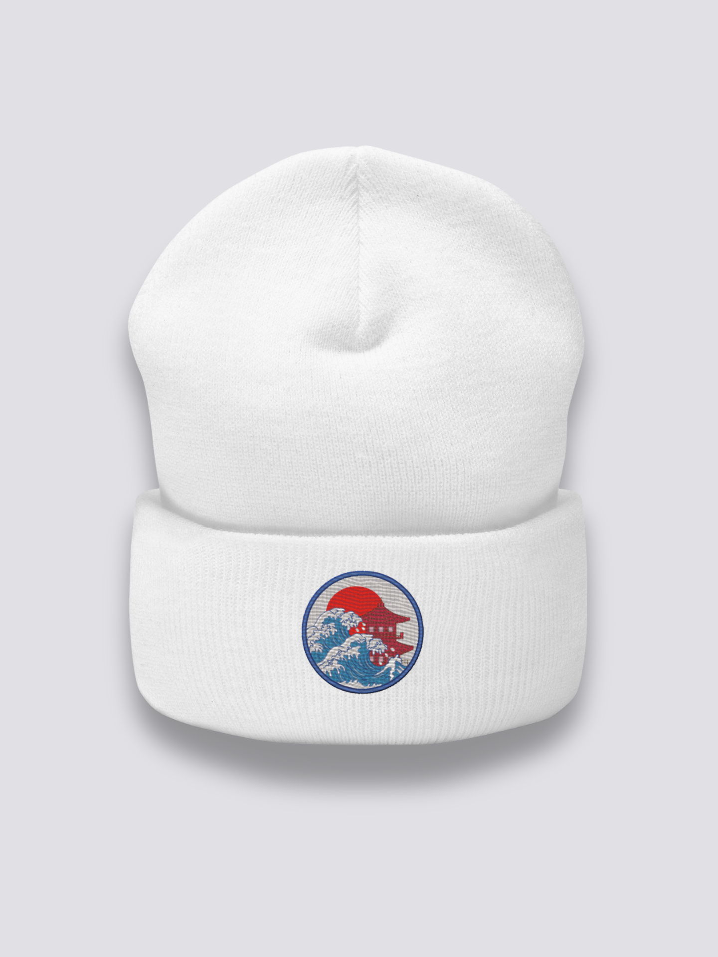 Gorro Logo Japonés - エンブレム Blanco - Ropa Japonesa