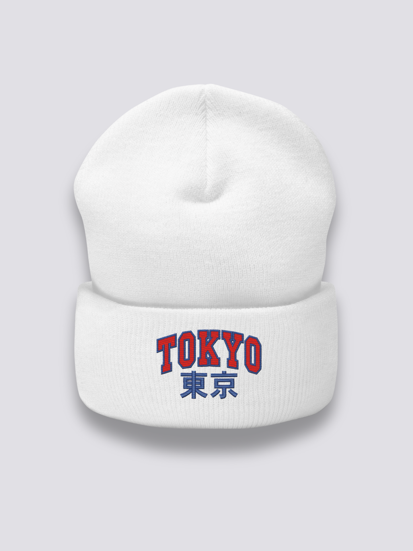 Gorro Logo Tokio - 東京のロゴ Blanco - Ropa Japonesa