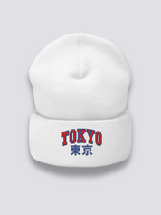 Gorro Logo Tokio - 東京のロゴ Blanco - Ropa Japonesa