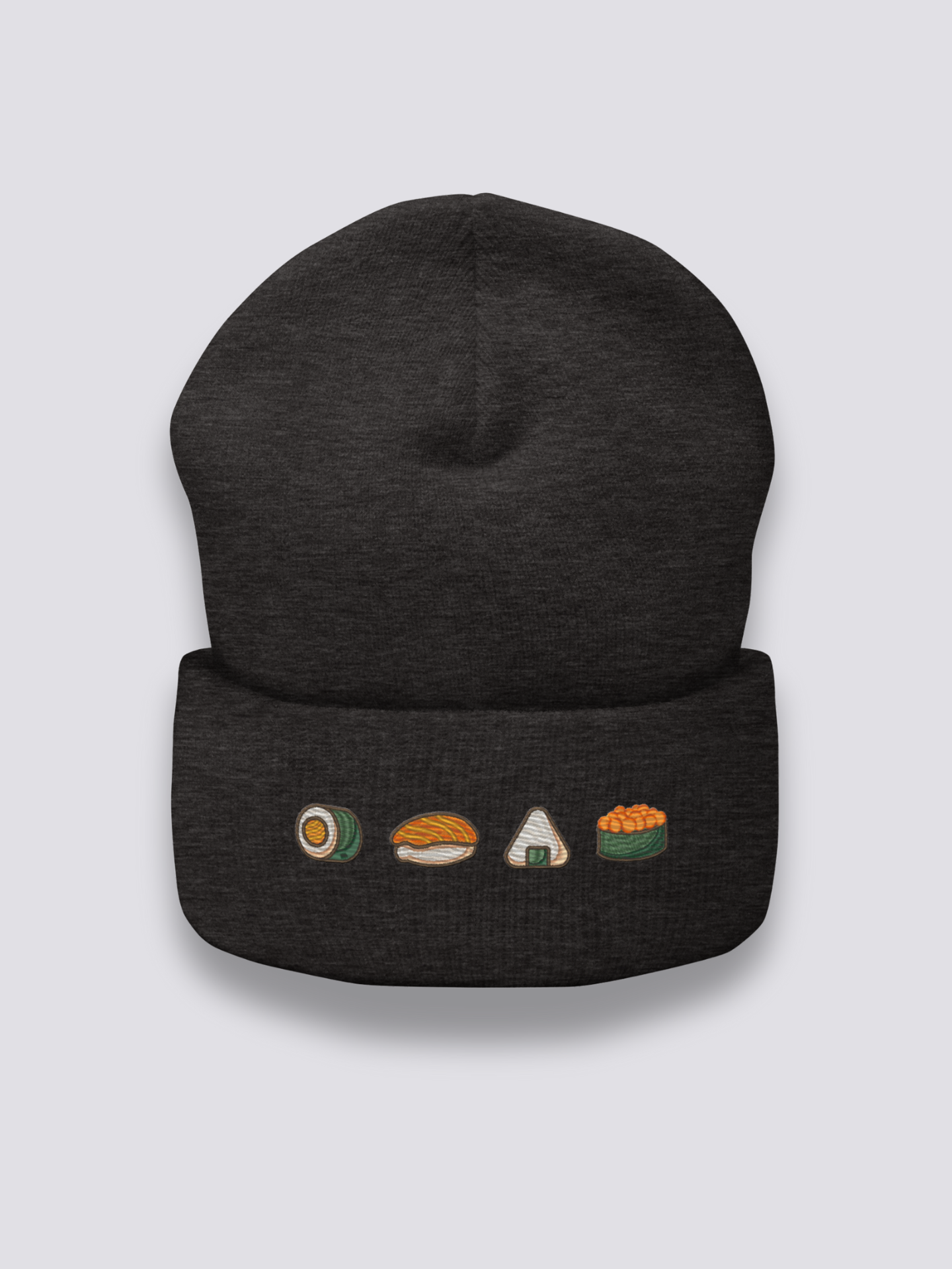 Gorro Maki Nigiri Onigiri - おにぎり Gris Oscuro - Ropa Japonesa