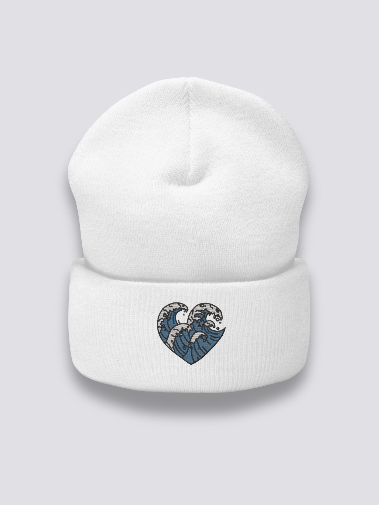 Gorro Olas Japonesas - 日本の波 Blanco - Ropa Japonesa