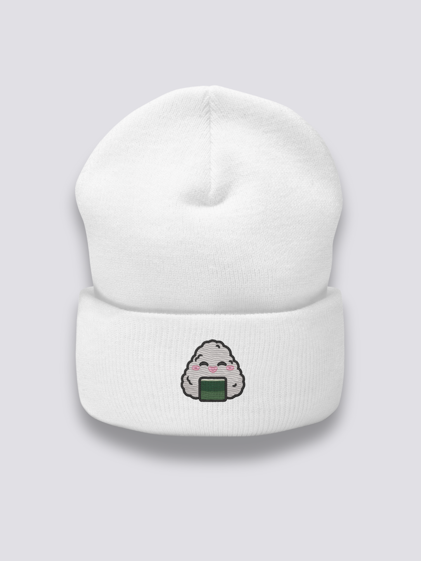 Gorro Onigiri - おにぎり Blanco - Ropa Japonesa