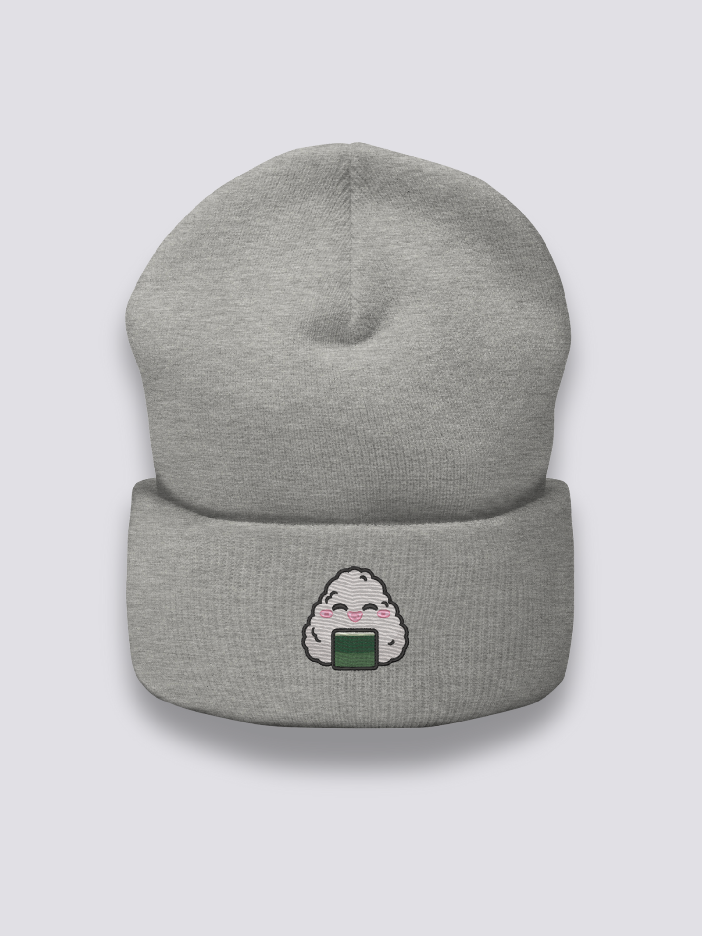 Gorro Onigiri - おにぎり Gris Jaspeado - Ropa Japonesa