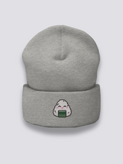 Gorro Onigiri - おにぎり Gris Jaspeado - Ropa Japonesa