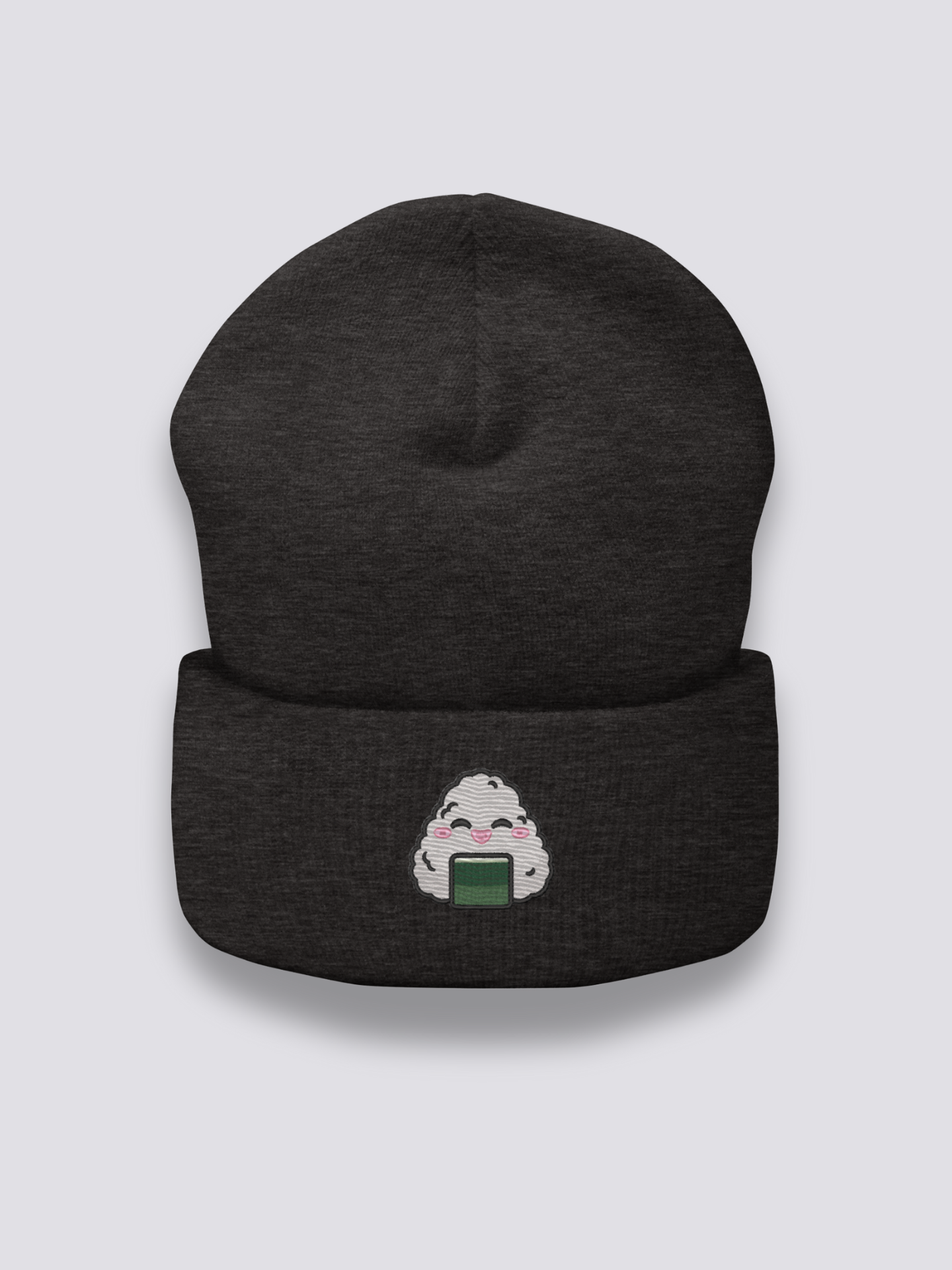 Gorro Onigiri - おにぎり Gris Oscuro - Ropa Japonesa