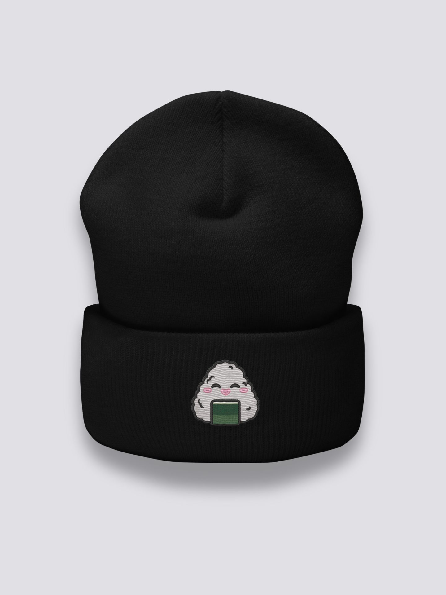 Gorro Onigiri - おにぎり Negro - Ropa Japonesa