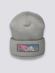 Gorro Paisaje Japonés - ランドスケープ Gris Jaspeado - Ropa Japonesa