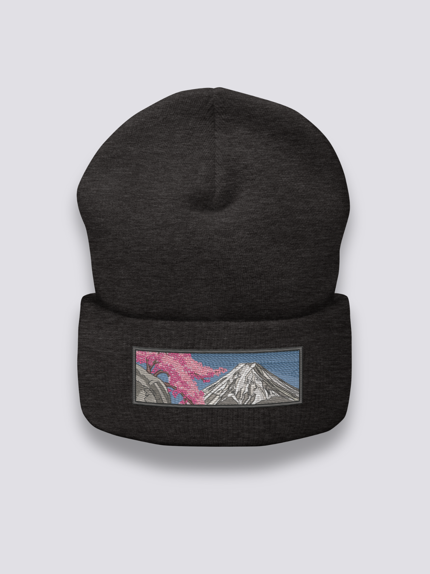 Gorro Paisaje Japonés - ランドスケープ Gris Oscuro - Ropa Japonesa