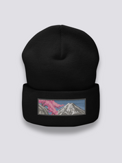 Gorro Paisaje Japonés - ランドスケープ Negro - Ropa Japonesa