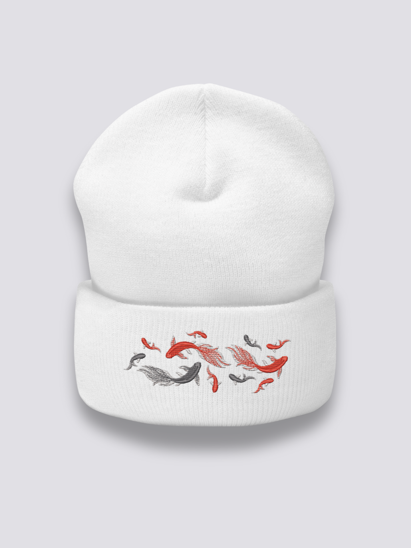 Gorro Pez Japonés - 金魚 Blanco - Ropa Japonesa