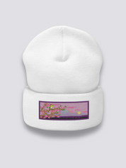 Gorro Primavera Japonesa - 日本の春 Blanco - Ropa Japonesa