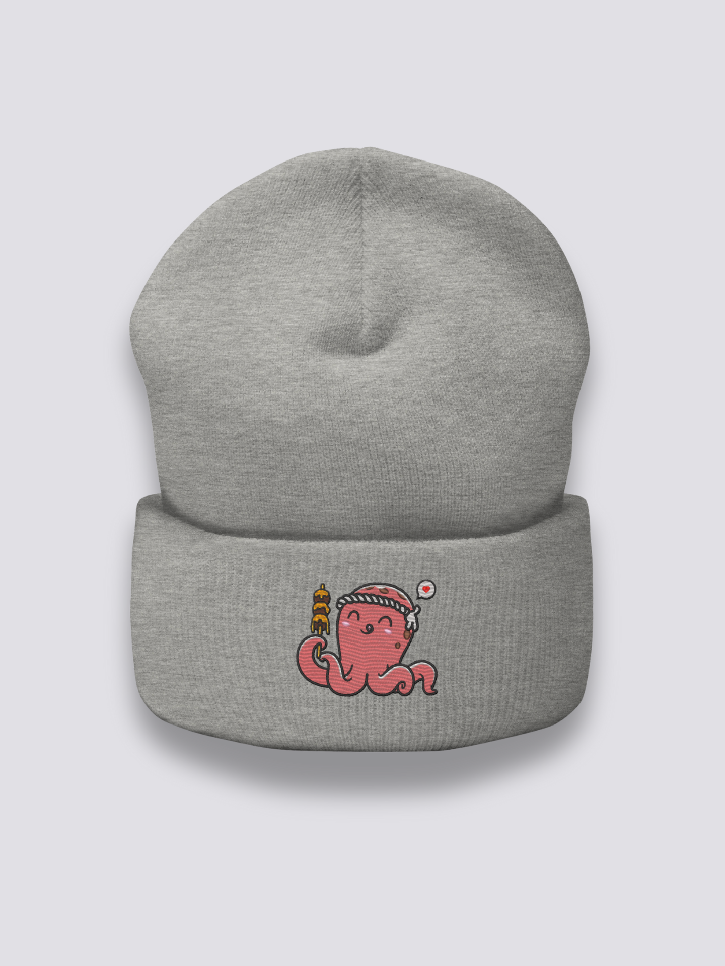 Gorro Pulpo - タコ Gris Jaspeado - Ropa Japonesa