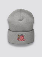 Gorro Pulpo - タコ Gris Jaspeado - Ropa Japonesa