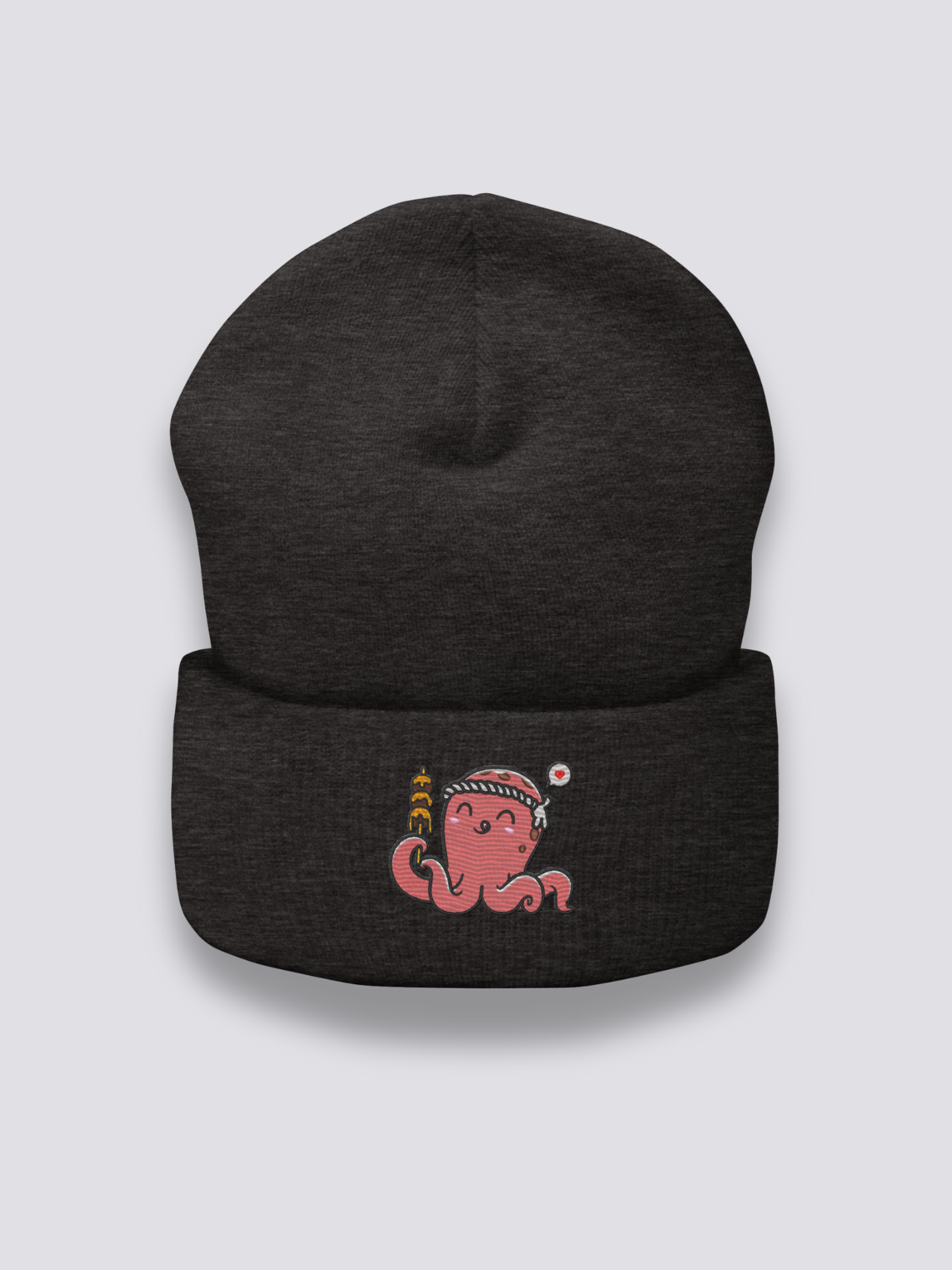 Gorro Pulpo - タコ Gris Oscuro - Ropa Japonesa