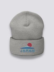 Gorro Rising Sun - 昇る太陽 Gris Jaspeado - Ropa Japonesa