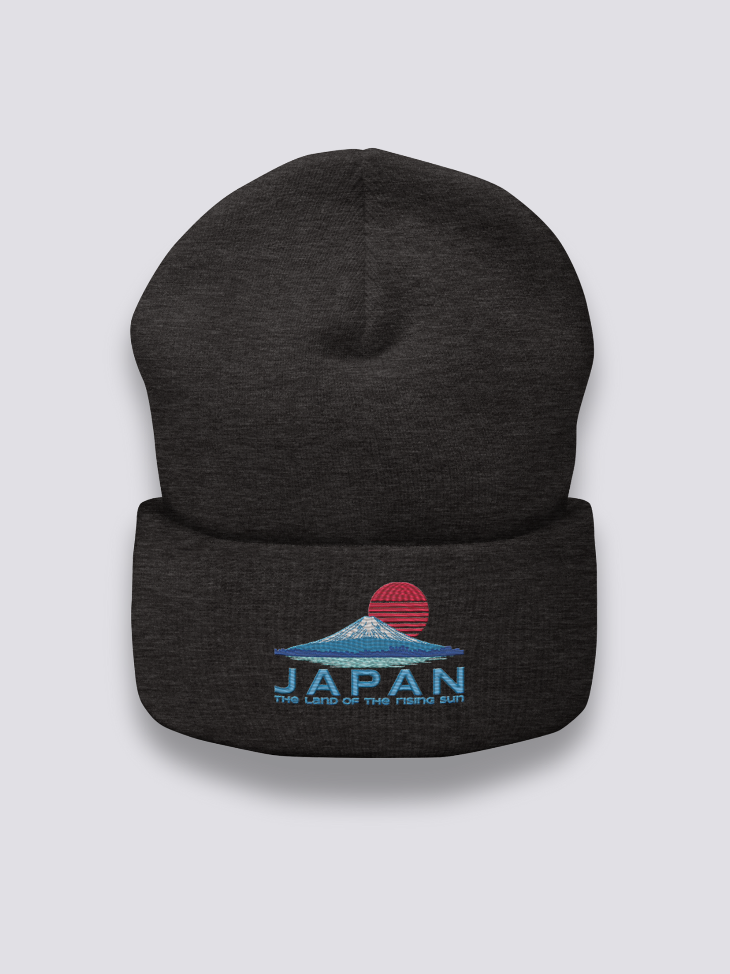 Gorro Rising Sun - 昇る太陽 Gris Oscuro - Ropa Japonesa