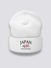 Gorro Sakura - さくら Blanco - Ropa Japonesa