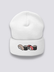 Gorro Sushi Japonés - 日本の寿司 Blanco - Ropa Japonesa