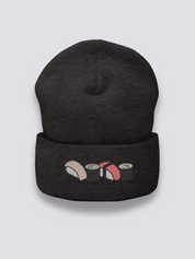 Gorro Sushi Japonés - 日本の寿司 Gris Oscuro - Ropa Japonesa