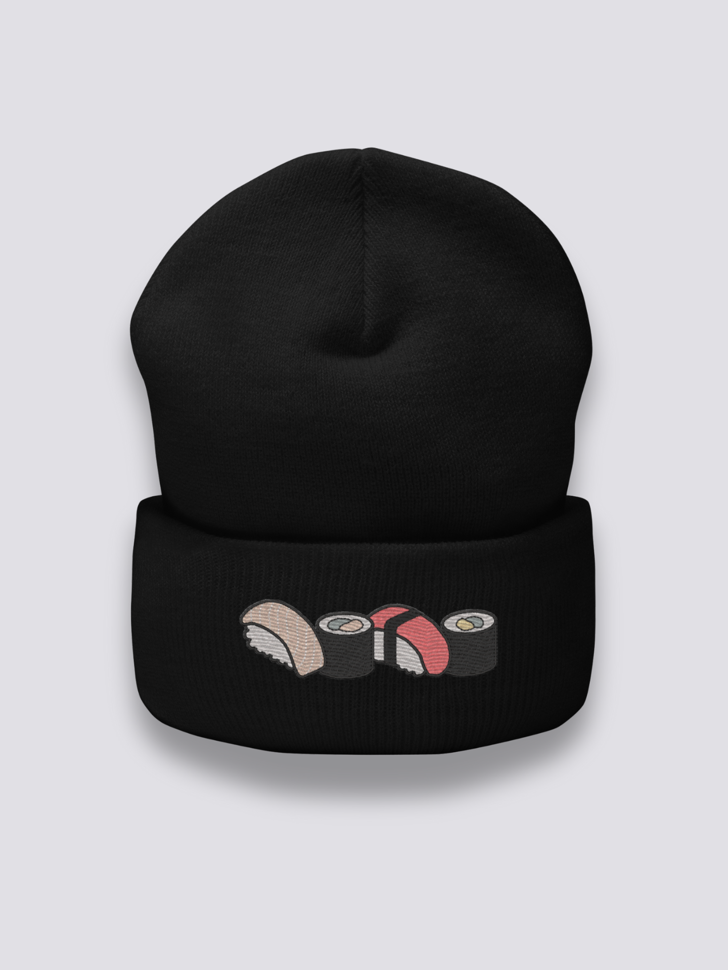 Gorro Sushi Japonés - 日本の寿司 Negro - Ropa Japonesa