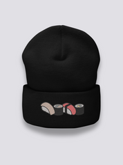 Gorro Sushi Japonés - 日本の寿司 Negro - Ropa Japonesa