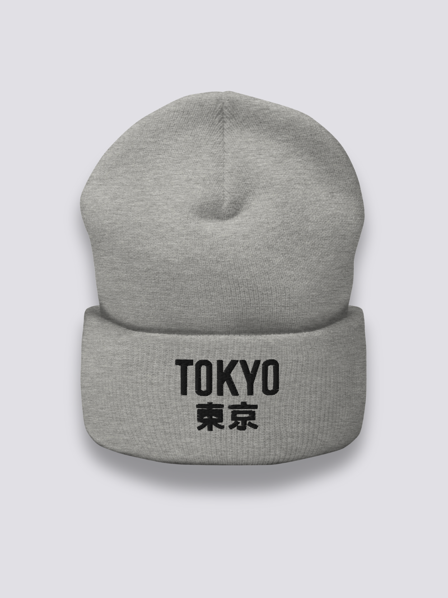 Gorro Tokio - 東京 Gris Jaspeado - Ropa Japonesa