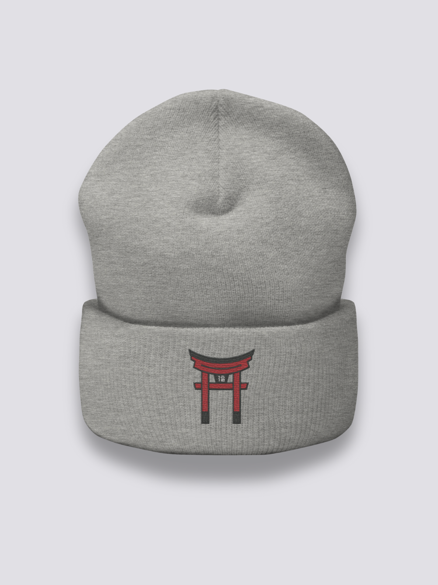 Gorro Torii - 鳥居 Gris Jaspeado - Ropa Japonesa