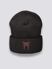 Gorro Torii - 鳥居 Gris Oscuro - Ropa Japonesa