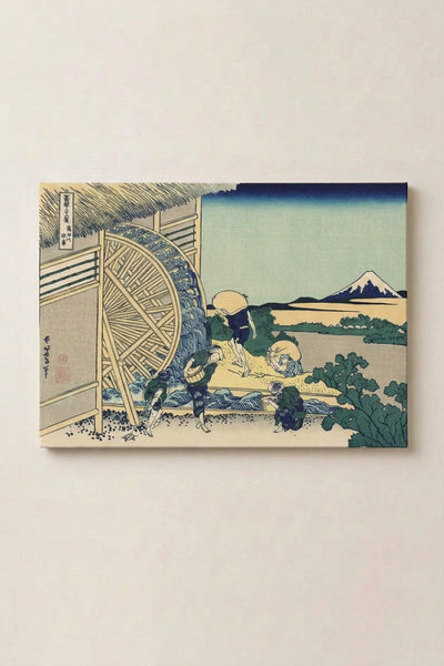 Grabado Japonés Naturaleza 'Shigoto'