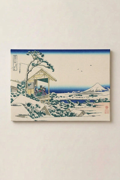 Grabado Japonés Nieve 'Ikube'