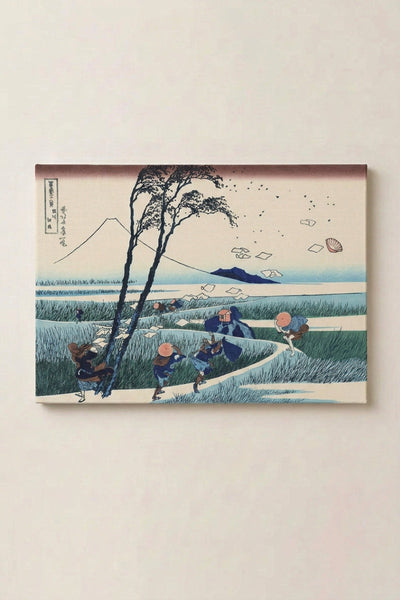 Grabado Japonés Otoño 'Kazega'