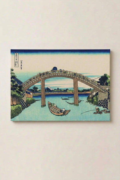 Grabado Japonés Tradicional 'Hashi'