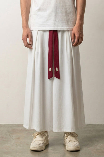 Hakama de hombre 'Shiro Umare'