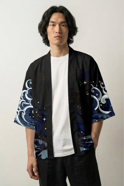 Haori Tokyo 'Carpa Koi x Sakura'
