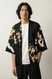 Haori japonés Kitakami haori japonés llevado mannequin estilo streetwear Ropa Japonesa