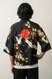 Haori japonés Kitakami haori japonés llevado mannequin estilo streetwear Ropa Japonesa