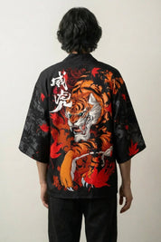 Tigre Haori Japón Taiga haori japonés llevado mannequin estilo streetwear Ropa Japonesa