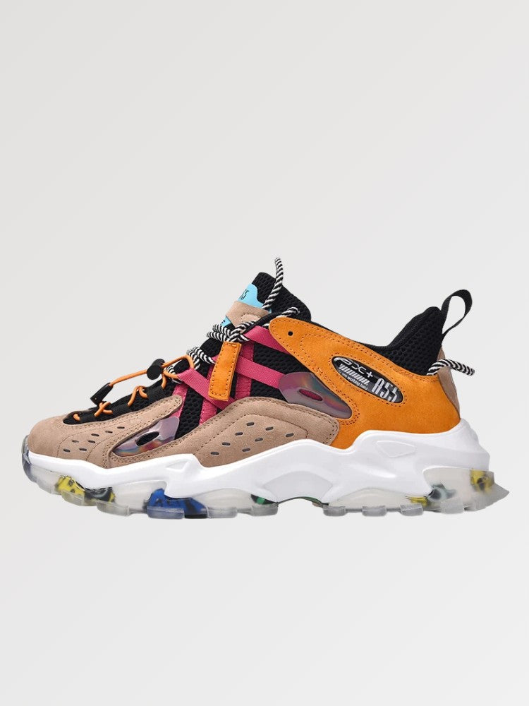 las Harajuku chunky sneakers son unas zapatillas de colores vivos y estilo japonés