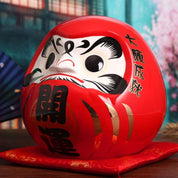 Hucha Daruma Gigante Rojo Burdeos Elecciones - Ropa Japonesa