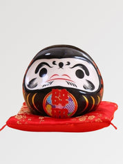 Hucha Daruma Negro 'Protección' Yakuyoke - Ropa Japonesa