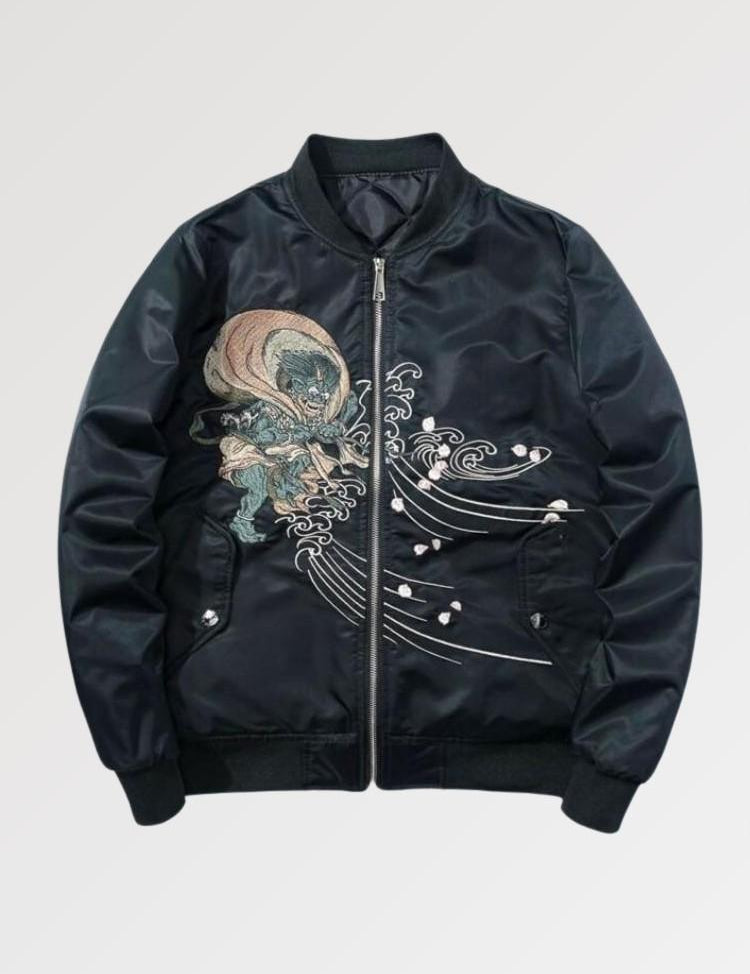 Consigue tu cazadora bomber japonesa para un estilo streetwear con imagen Yakuza