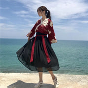 Vestido japonés Mujer