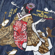 Hemos diseñado para ti la chaqueta bordada japonesa ideal para tus viajes