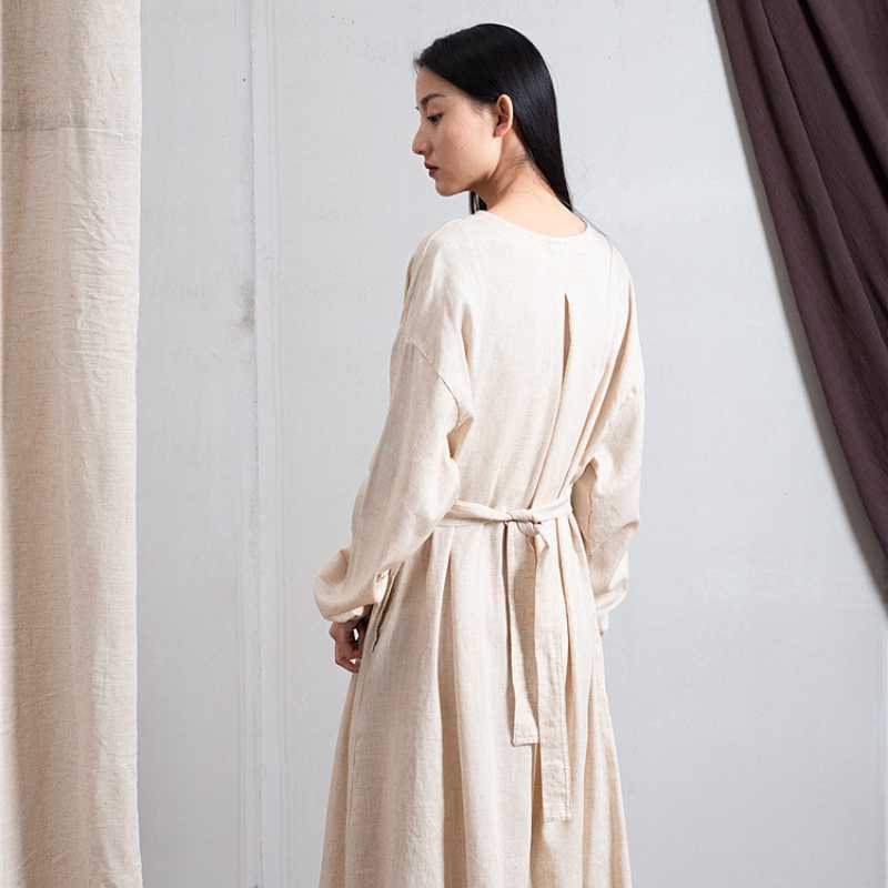 vestido de inspiración japonesa