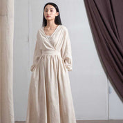 Vestido de inspiración japonesa